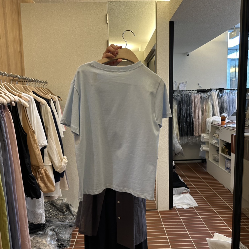 CHOI-L韓國直郵㊣女裝新品25春夏休閑時尚人氣推薦熱賣T恤CHOIT恤