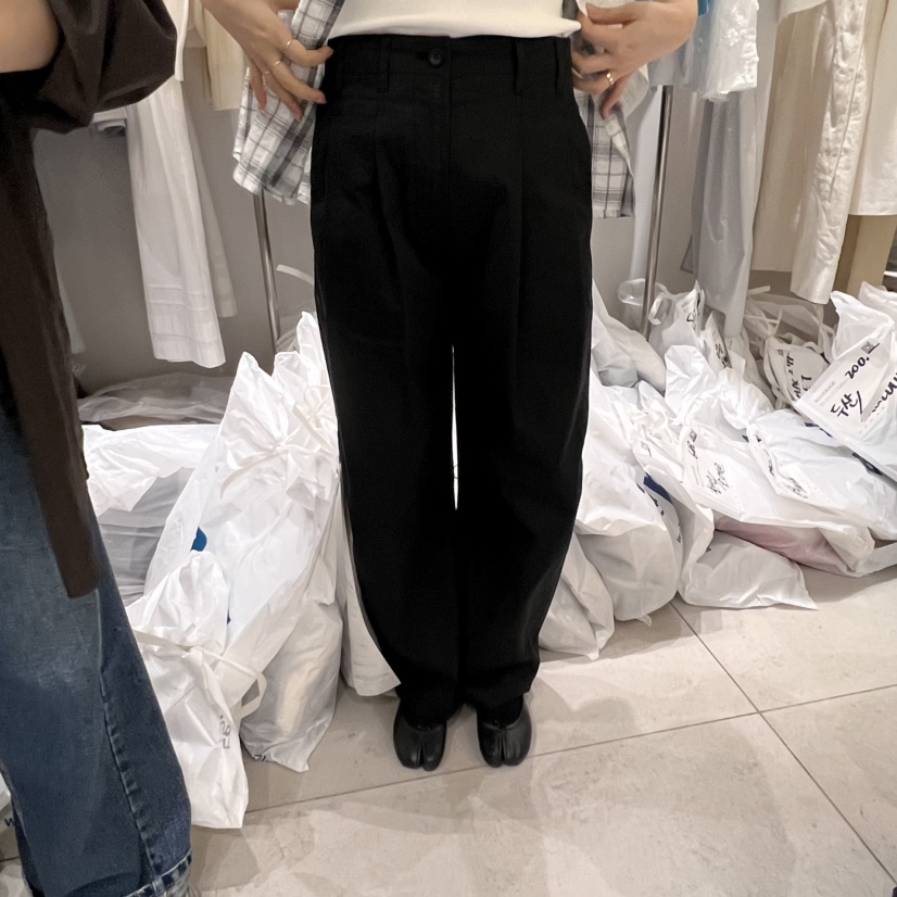 WOOD SAGE韓國㊣直郵東大門代購女裝新品熱賣25春夏休閑褲WOOD SAGE休閑褲圖色2