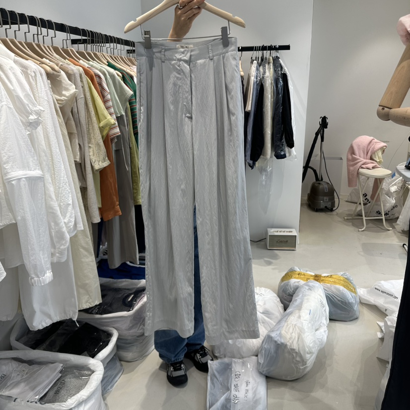 BREAD直郵韓國代購㊣女裝新品休閑人氣熱賣25春夏時尚休閑褲BREAD休閑褲圖色1