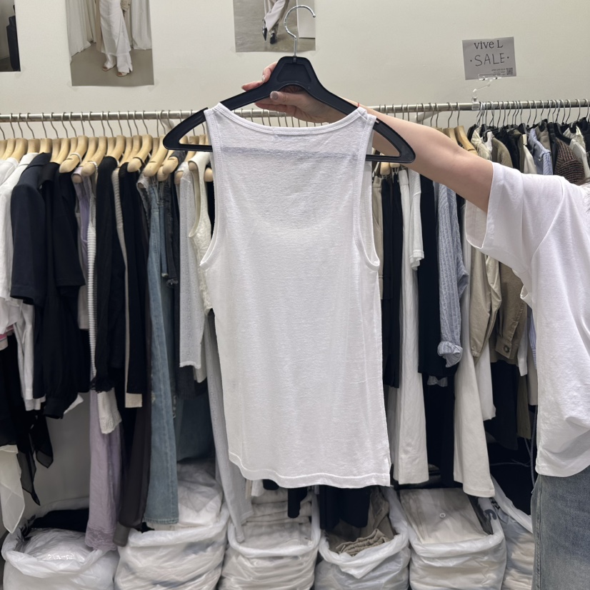 VIVEL韓國㊣直郵東大門代購女裝新品推薦時尚熱賣休閑吊帶背心VIVEL吊帶/背心
