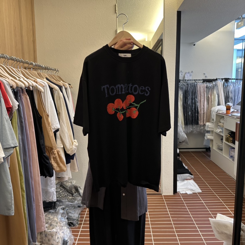 CHOI-L韓國直郵㊣女裝新品時尚人氣熱賣休閑推薦25春夏T恤CHOIT恤圖色3