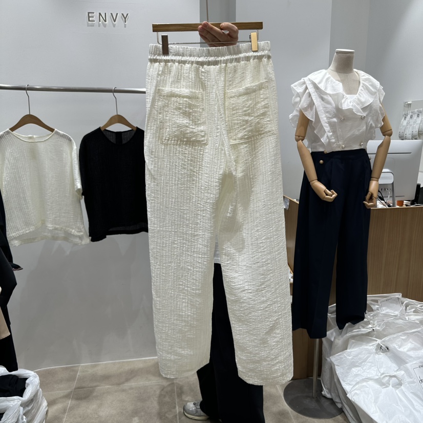 ENVY韓國直郵㊣女裝新款時尚人氣熱賣25春夏休閑推薦休閑褲ENVY休閑褲