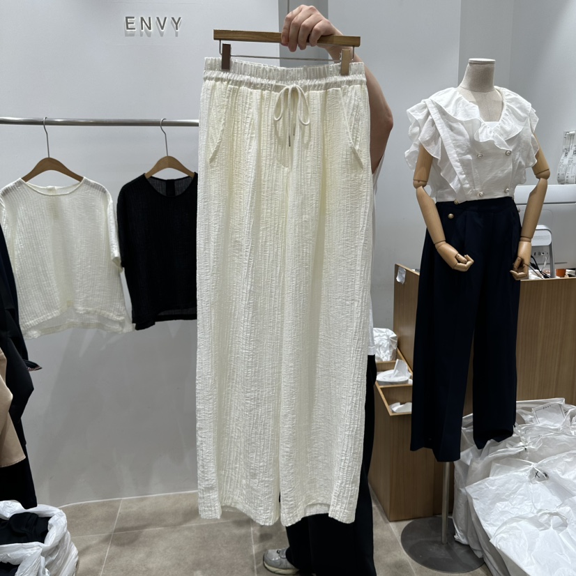 ENVY韓國直郵㊣女裝新款時尚人氣熱賣25春夏休閑推薦休閑褲ENVY休閑褲圖色1