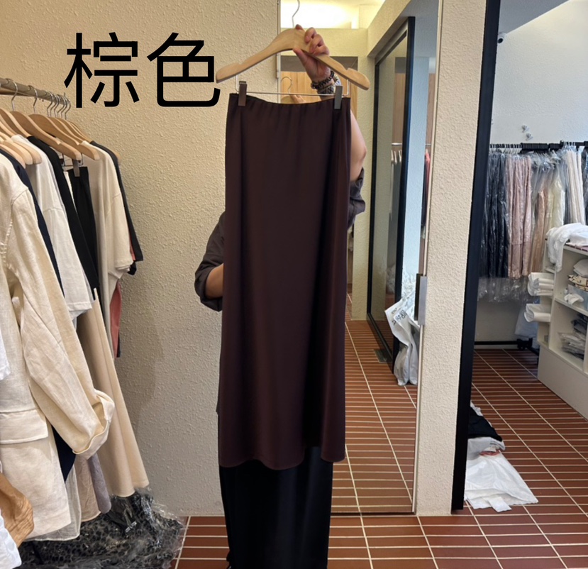 CHOI-L韓國直郵㊣女裝新品推薦25春夏熱賣時尚人氣休閑長裙CHOI長裙圖色2