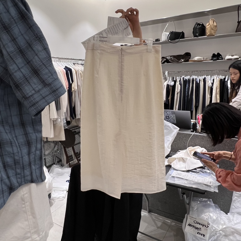 WOOD SAGE韓國直郵㊣女裝新品時尚熱賣人氣休閑半身裙中短裙WOOD SAGE半身裙/中短裙
