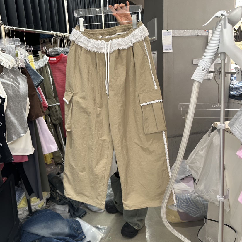 MOMAZU韓國直郵㊣女裝新品人氣25春夏時尚熱賣休閑推薦休閑褲MOMAZU休閑褲圖色1