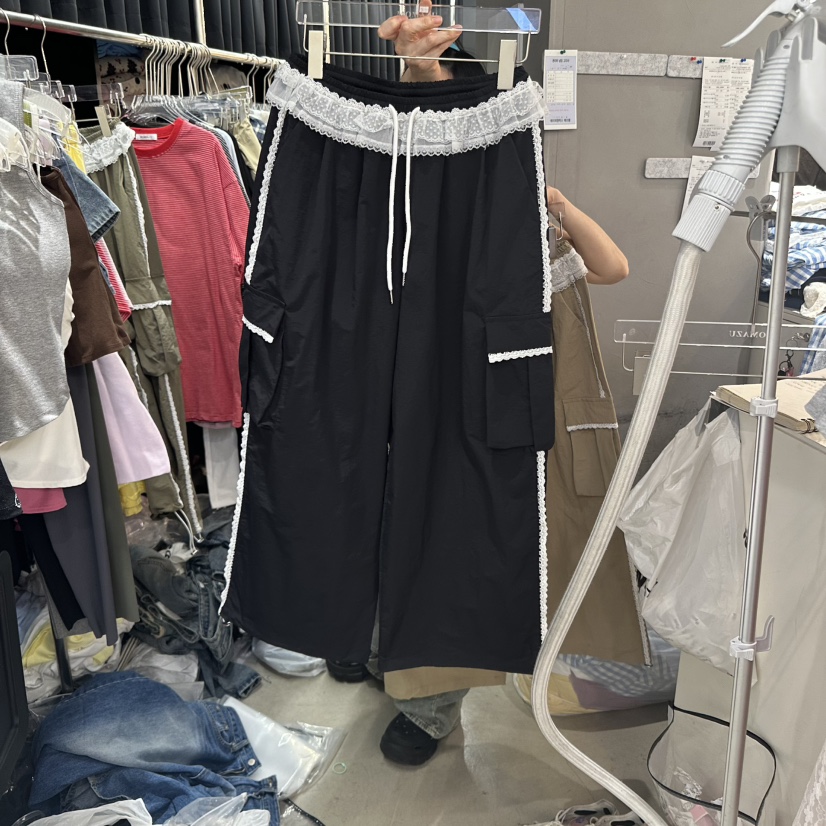 MOMAZU韓國直郵㊣女裝新品人氣25春夏時尚熱賣休閑推薦休閑褲MOMAZU休閑褲圖色2