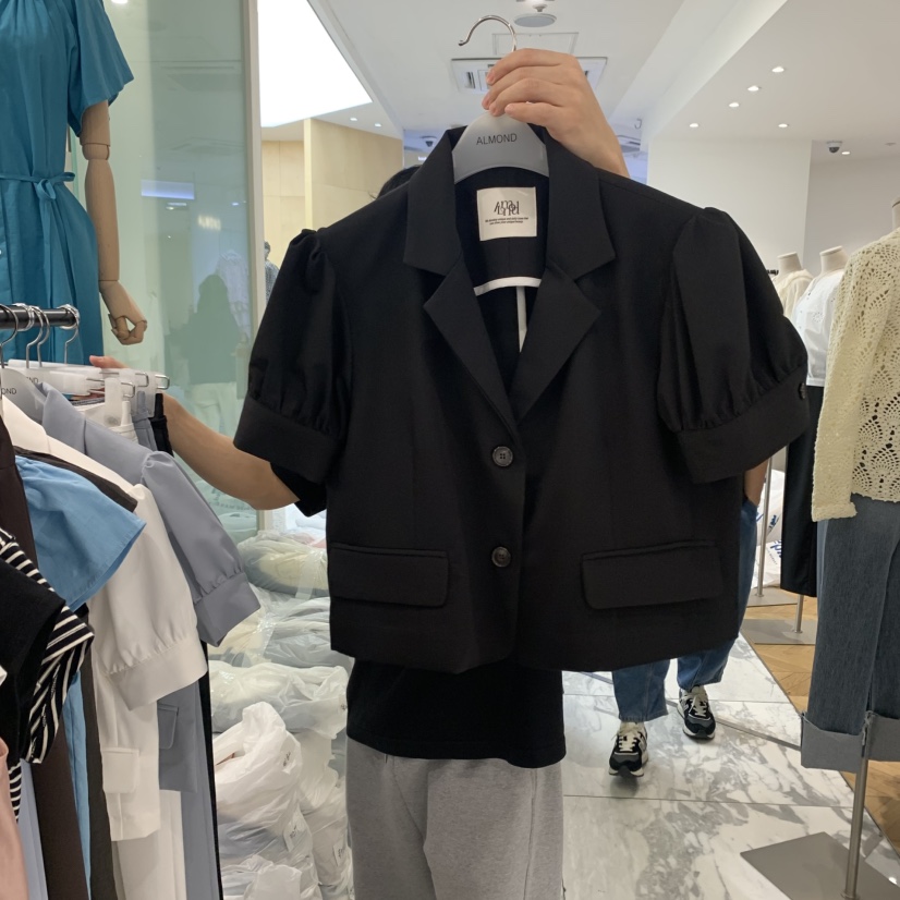 ALMOND直郵韓國代購㊣女裝新款休閑人氣時尚推薦熱賣25春夏夾克ALMOND夾克圖色2
