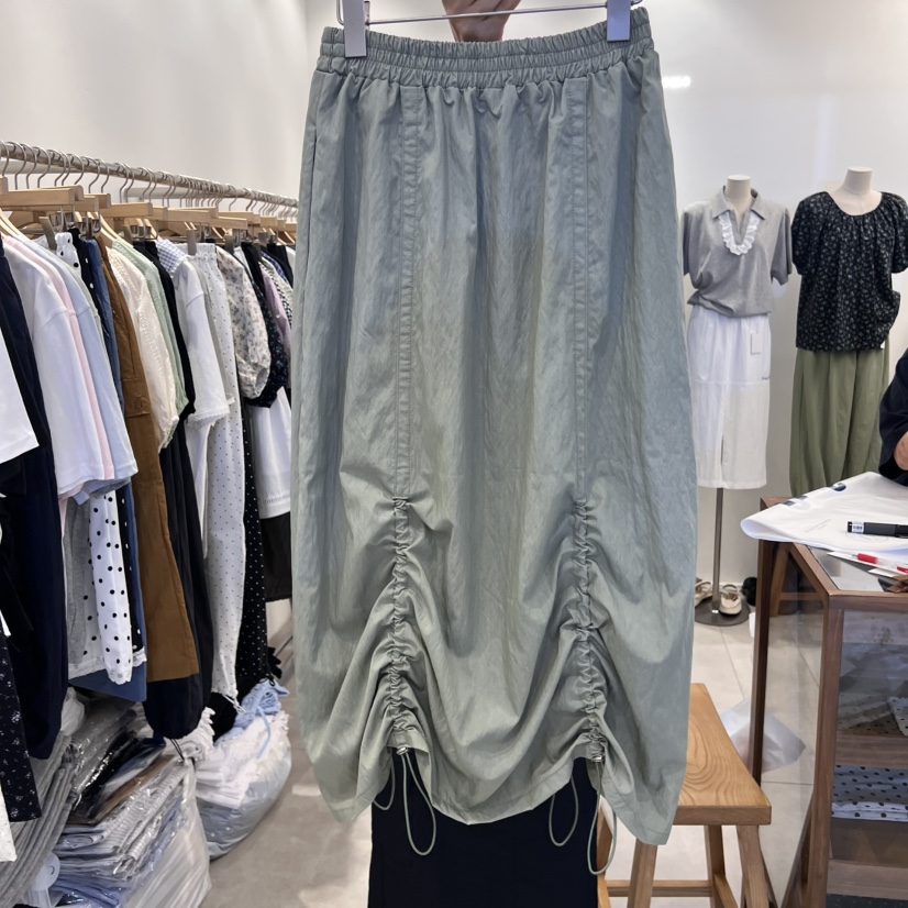 TAN&COMO韓國直郵㊣女裝新品時尚熱賣休閑半身裙中短裙tan-COMO半身裙/中短裙