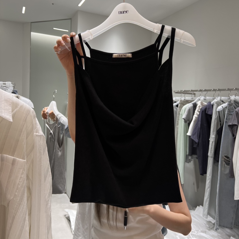 NUESE韓國直郵㊣東大門實拍女裝新品25春夏時尚推薦吊帶背心NUESE吊帶/背心圖色5