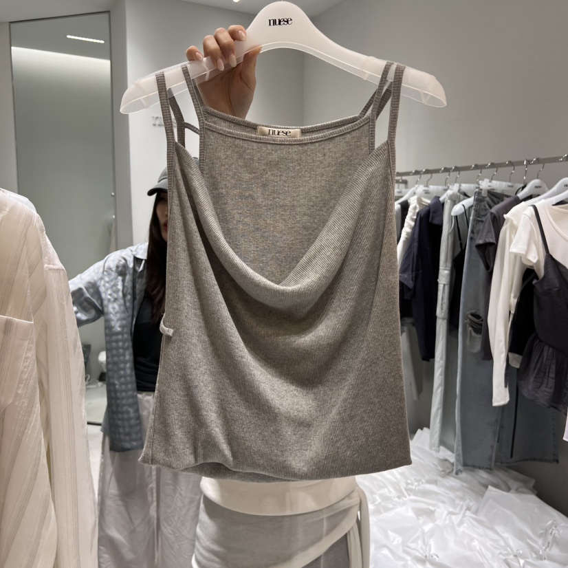 NUESE韓國直郵㊣東大門實拍女裝新品25春夏時尚推薦吊帶背心NUESE吊帶/背心圖色6