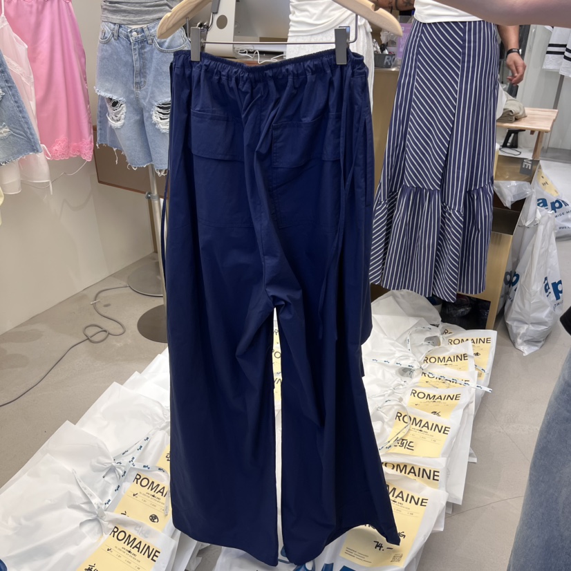 ROMAINE直郵韓國代購㊣女裝新款25春夏推薦人氣熱賣休閑休閑褲ROMAINE休閑褲