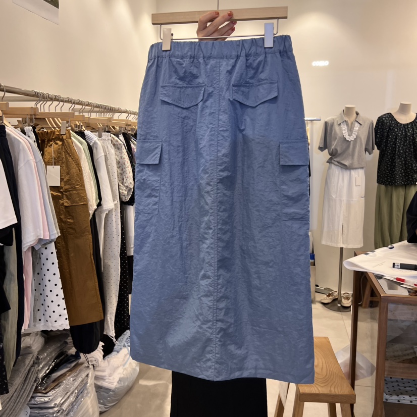 TAN&COMO韓國直郵㊣女裝新品時尚25春夏推薦休閑熱賣長裙tan-COMO長裙