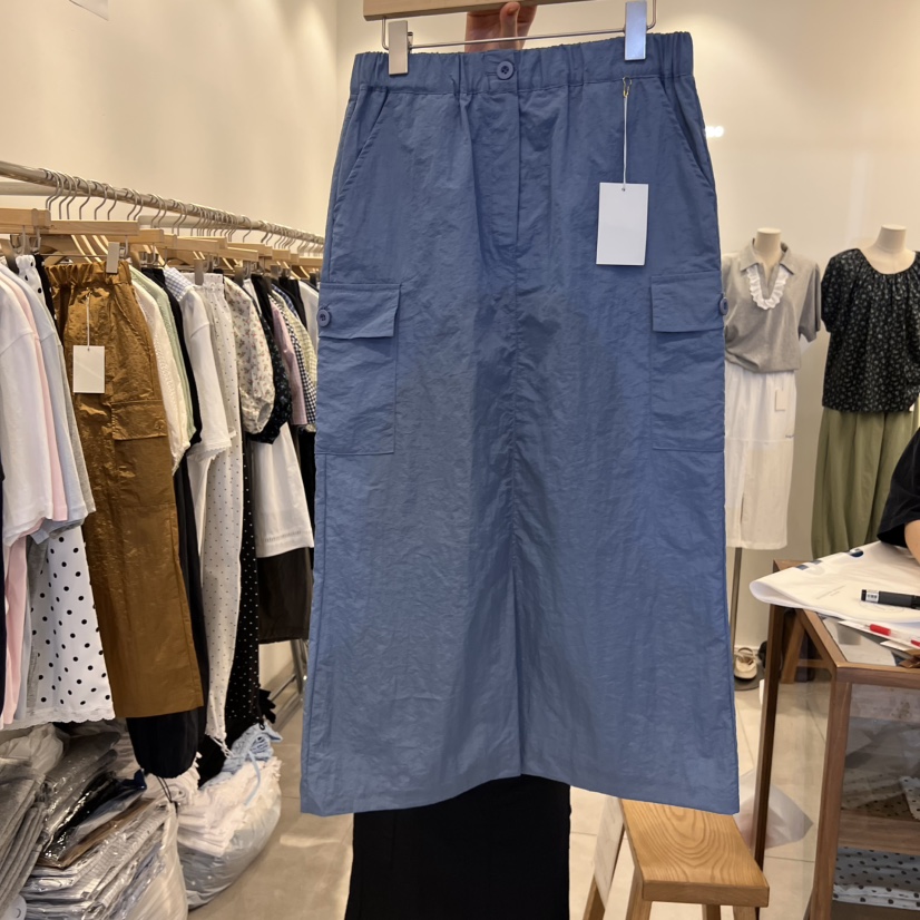 TAN&COMO韓國直郵㊣女裝新品時尚25春夏推薦休閑熱賣長裙tan-COMO長裙