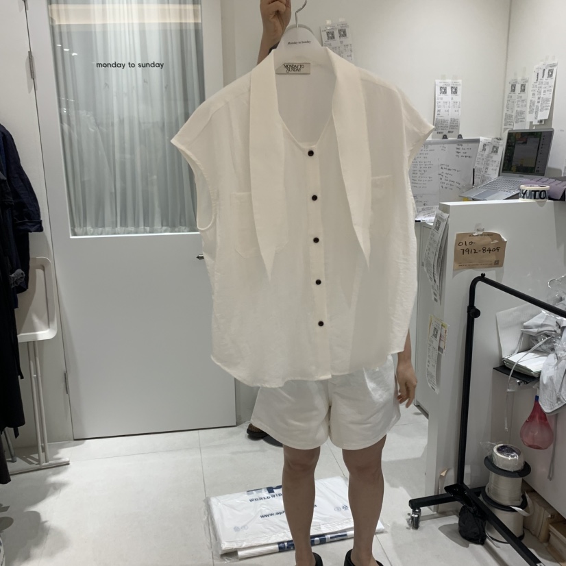 MONDAY TO SUNDAY韓國㊣直郵東大門代購女裝新品人氣馬甲MONDAY TO SUNDAY馬甲圖色1