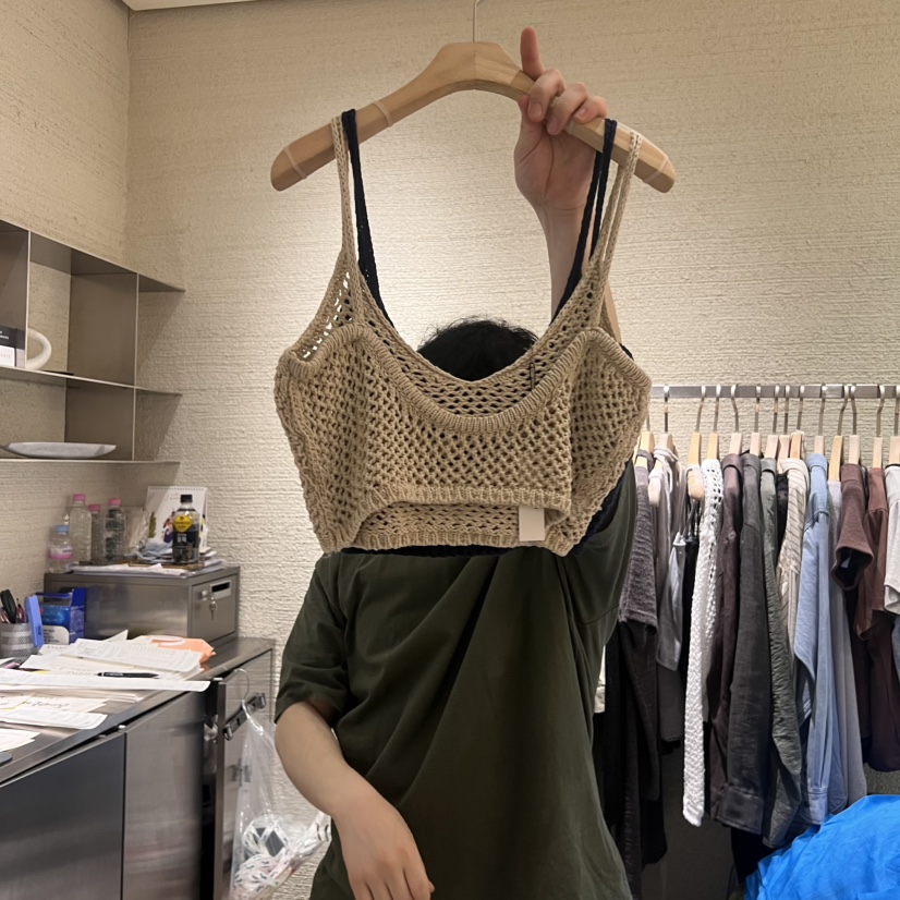 B_GARDER韓國㊣直郵東大門代購女裝新款人氣25春夏吊帶背心緊身B.GARDER吊帶/背心