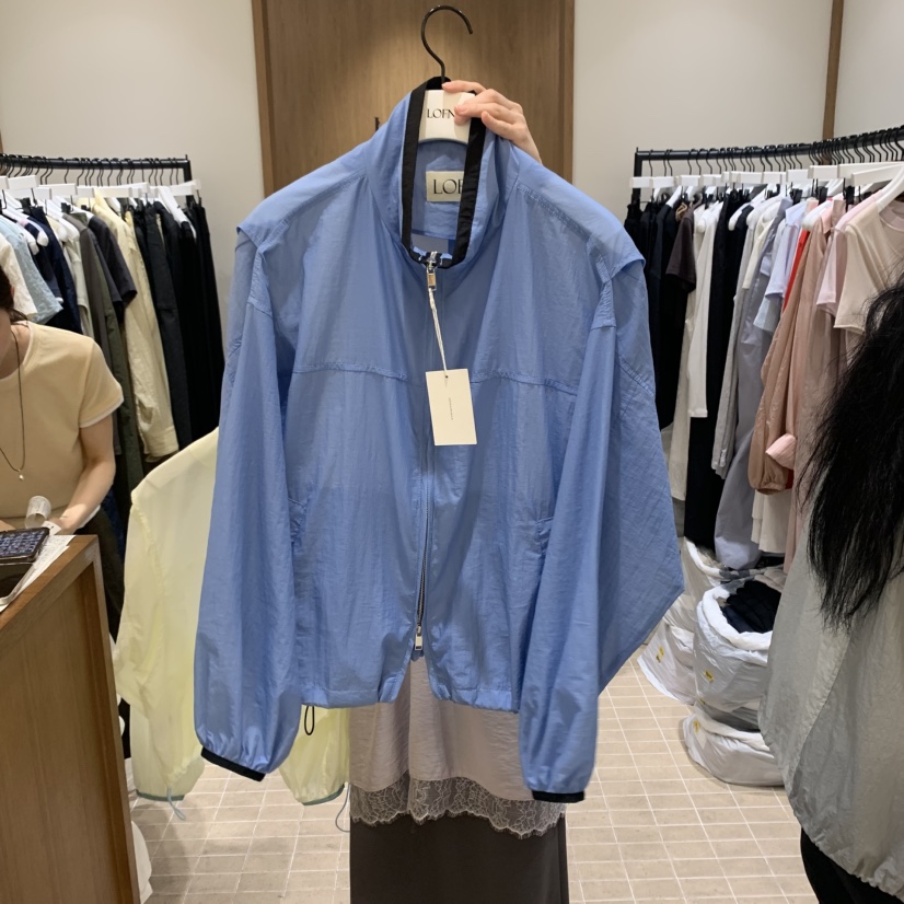 LOFN韓國直郵㊣東大門實拍女裝新品休閑推薦25春夏熱賣夾克LOFN夾克圖色2