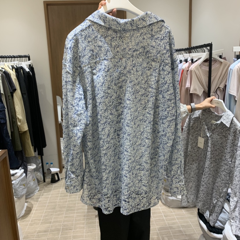 LOFN韓國直郵㊣東大門實拍女裝新款25春夏時尚推薦襯衫蕾絲衫LOFN襯衫/蕾絲衫