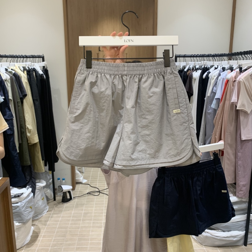 LOFN直郵韓國代購㊣女裝新款休閑時尚25春夏熱賣推薦人氣短褲LOFN短褲圖色2