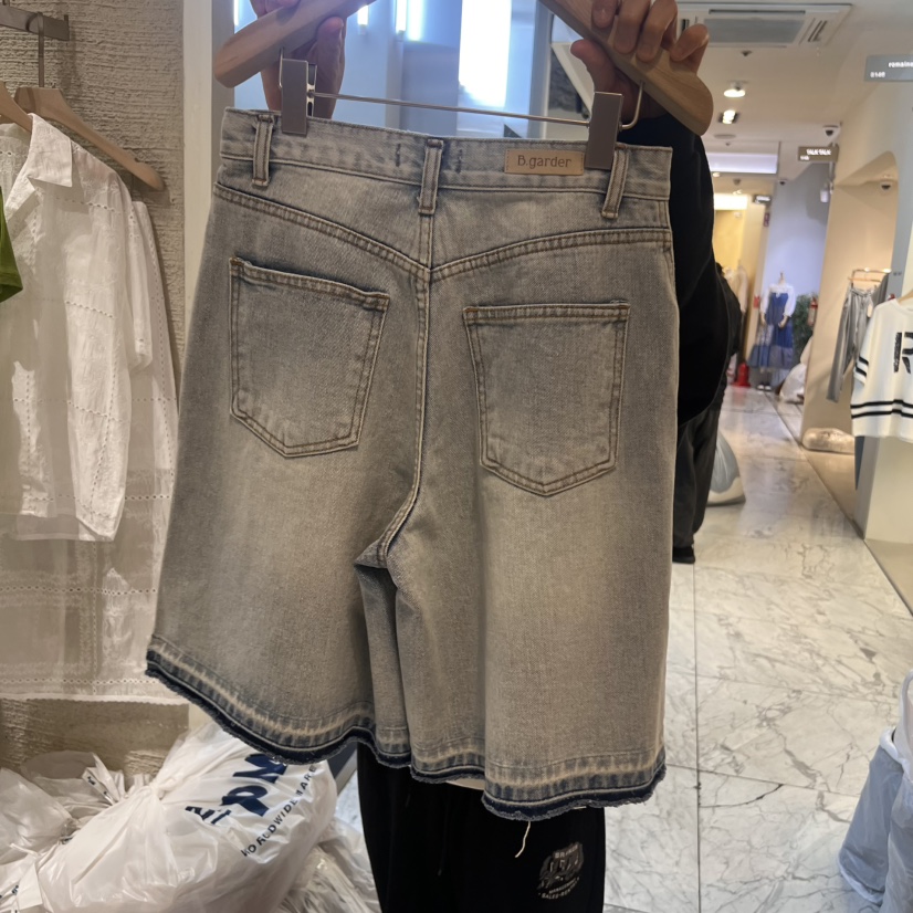 B_GARDER韓國直郵㊣東大門實拍女裝新品人氣時尚短褲不含腰帶B.GARDER短褲