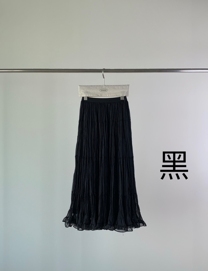 ONE MONE韓國㊣直郵東大門代購女裝新款熱賣25春夏半身裙中短裙ONE MONE半身裙/中短裙圖色3