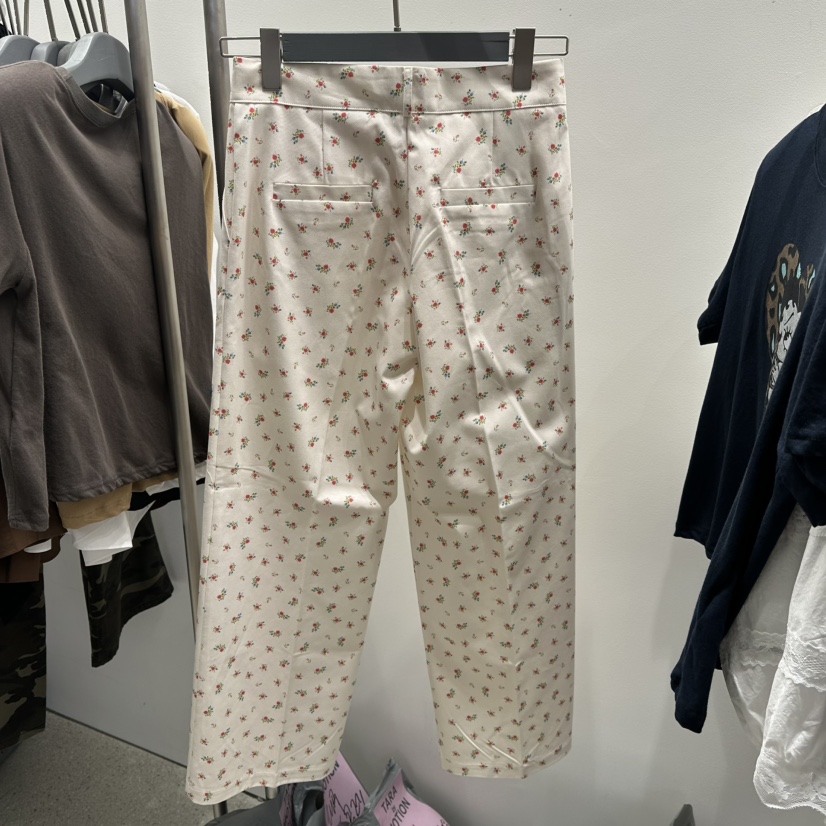 TARABY MOTION韓國直郵㊣女裝新品推薦人氣25春夏休閑褲絨TARABY MOTION休閑褲