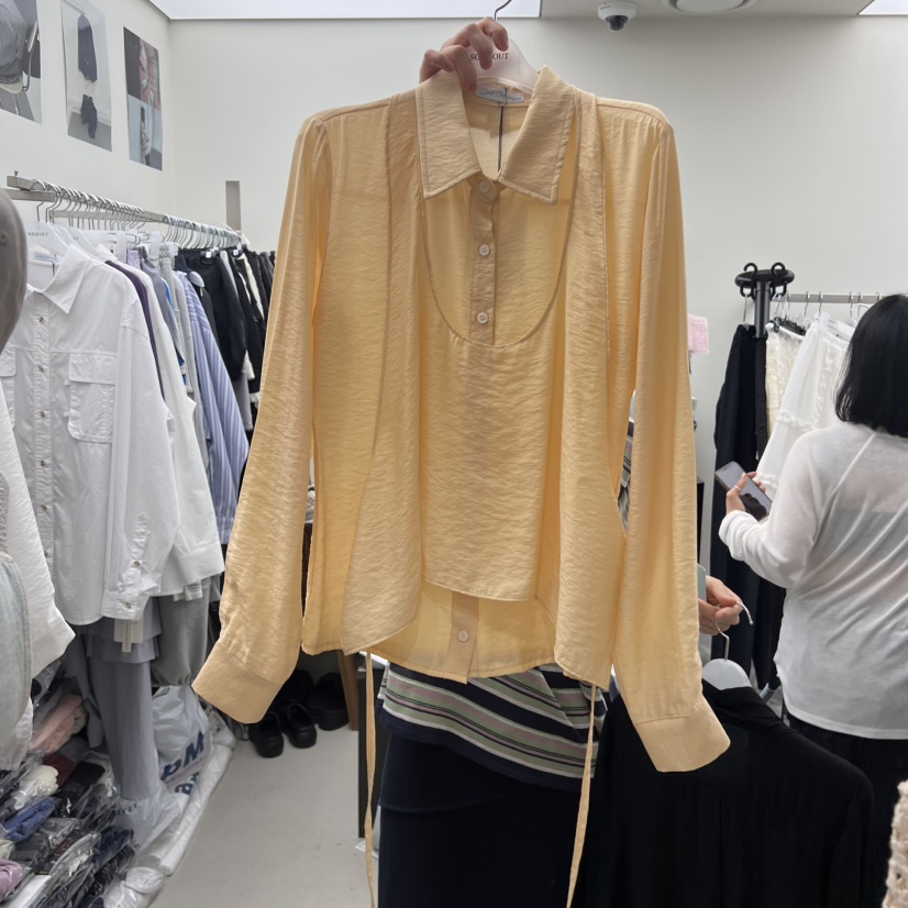 SOLD OUT韓國㊣直郵東大門代購女裝新款熱賣推薦休閑25春夏套裝SOLD OUT套裝圖色2