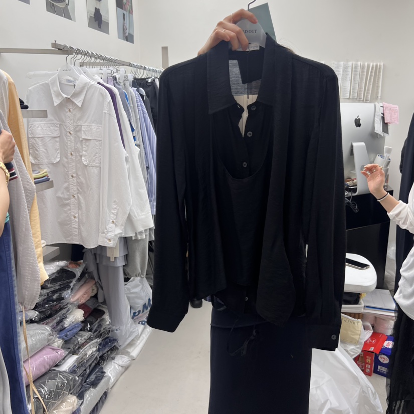 SOLD OUT韓國㊣直郵東大門代購女裝新款熱賣推薦休閑25春夏套裝SOLD OUT套裝圖色3