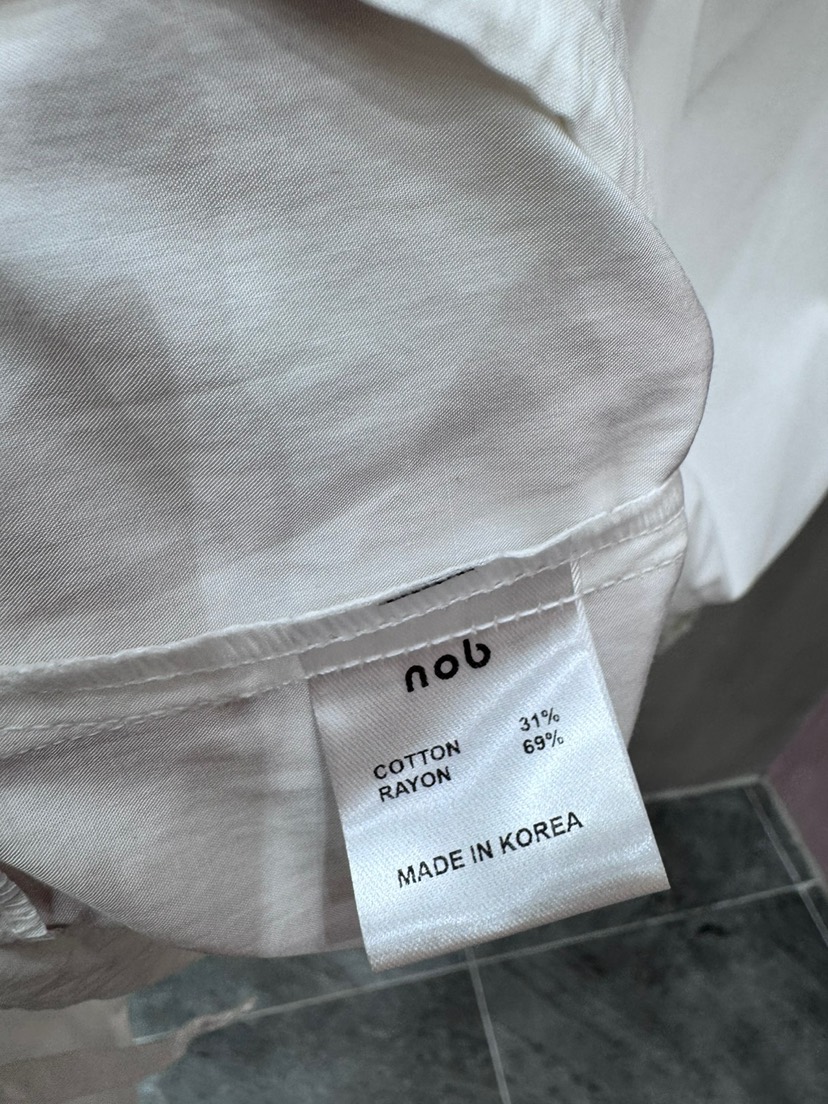NOB直郵韓國代購㊣女裝新品時尚推薦熱賣休閑人氣襯衫蕾絲衫NOB襯衫/蕾絲衫