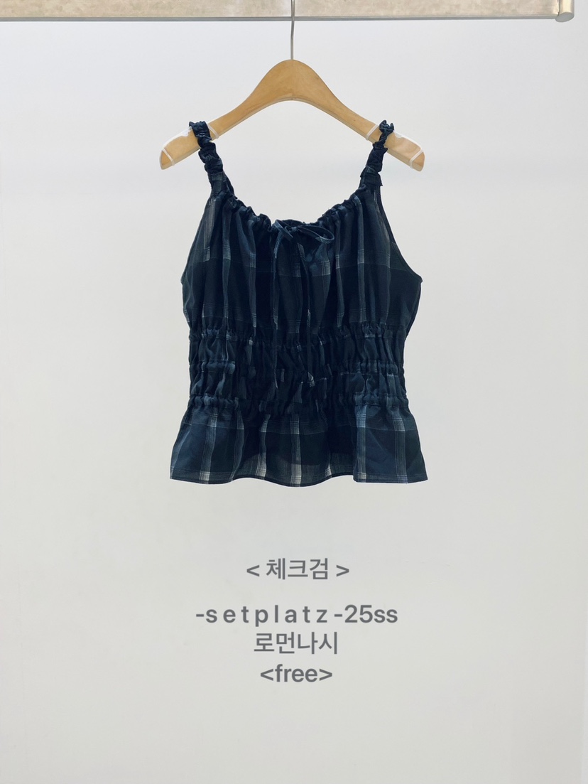 SETPLATZ韓國直郵㊣女裝新品休閑25春夏推薦熱賣人氣吊帶背心PLATZCLASSIC吊帶/背心圖色4