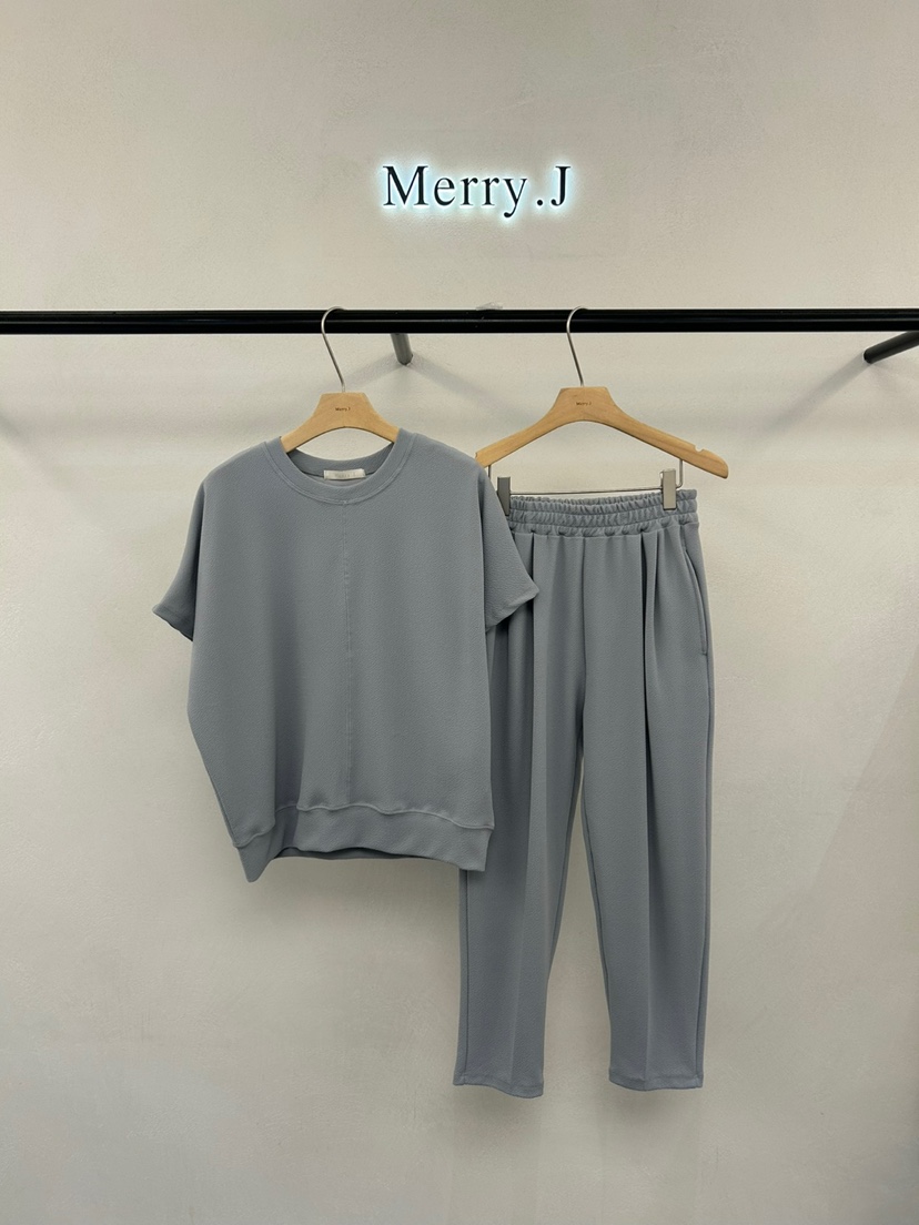 MERRY-J直郵韓國代購㊣女裝新款25春夏人氣推薦套裝兩件套MERRY-J套裝圖色2