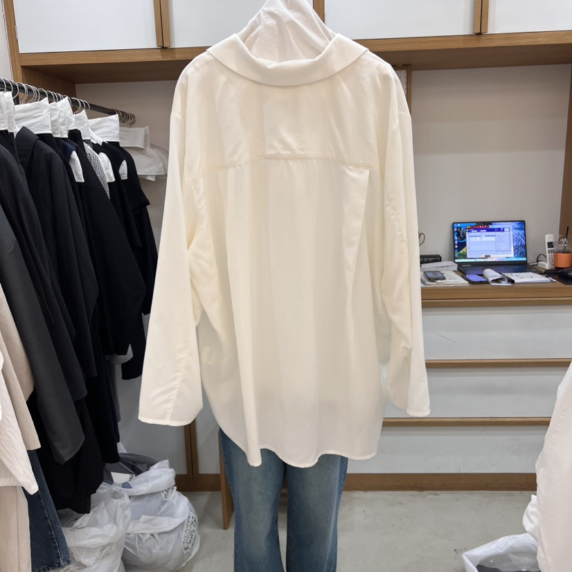 ARCHITEKT韓國直郵㊣女裝新品熱賣推薦人氣時尚25春夏襯衫蕾絲衫ARCHITEKT襯衫/蕾絲衫