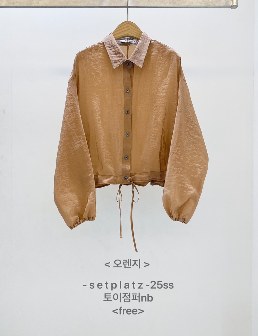 SETPLATZ韓國㊣直郵東大門代購女裝新品時尚25春夏襯衫蕾絲衫PLATZCLASSIC襯衫/蕾絲衫圖色4實際價格45000