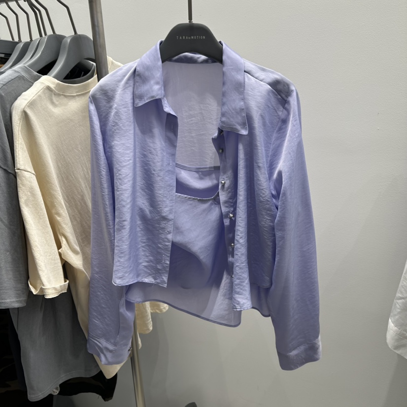 TARABY MOTION韓國㊣直郵東大門代購女裝新品熱賣套裝兩件套套裝絲綢TARABY MOTION套裝