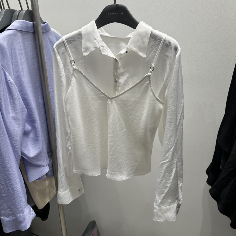 TARABY MOTION韓國㊣直郵東大門代購女裝新品熱賣套裝兩件套套裝絲綢TARABY MOTION套裝圖色2