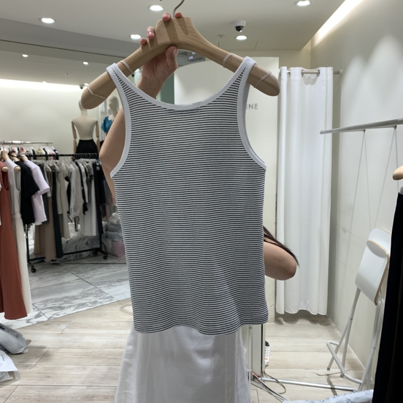 ADELINE韓國直郵㊣東大門實拍女裝新品人氣休閑推薦吊帶背心ADELINE吊帶/背心