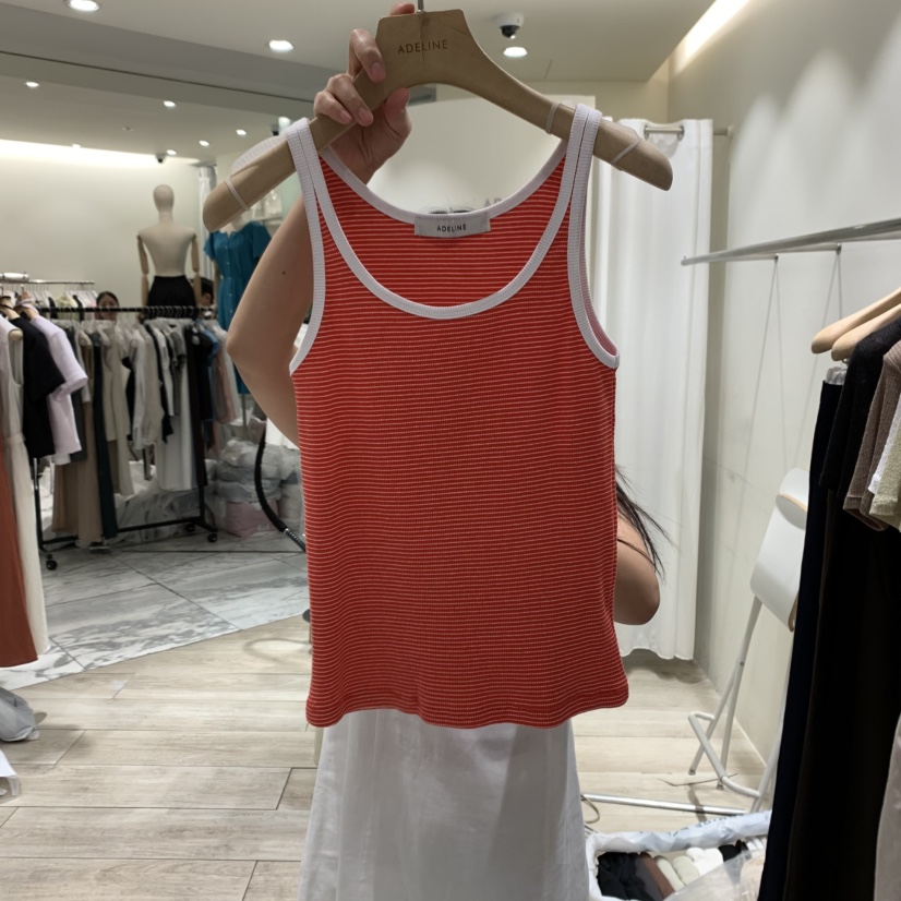 ADELINE韓國直郵㊣東大門實拍女裝新品人氣休閑推薦吊帶背心ADELINE吊帶/背心圖色3