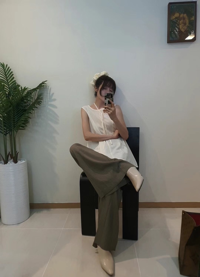 GENTLE B韓國直郵㊣女裝新款25春夏人氣熱賣推薦休閑吊帶背心GENTLE B吊帶/背心