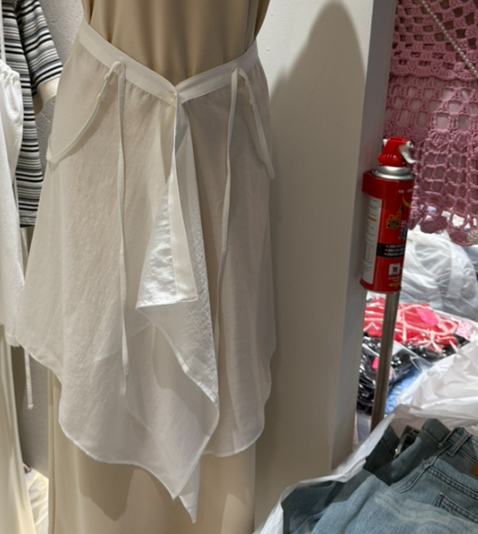 OVER NEAP韓國直郵㊣女裝新品推薦時尚休閑25春夏半身裙中短裙OVER NEAR半身裙/中短裙圖色3