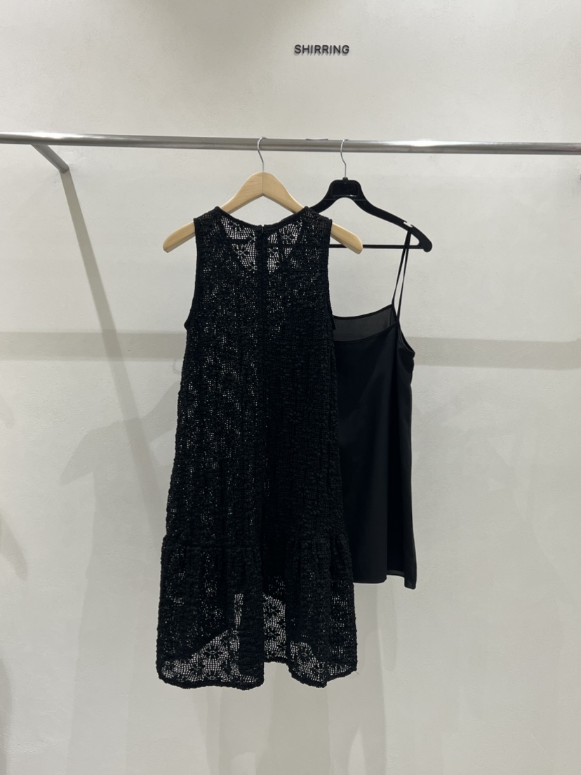 SHIRRING韓國㊣直郵東大門代購女裝新款時尚熱賣25春夏連衣裙SHIRRING連衣裙