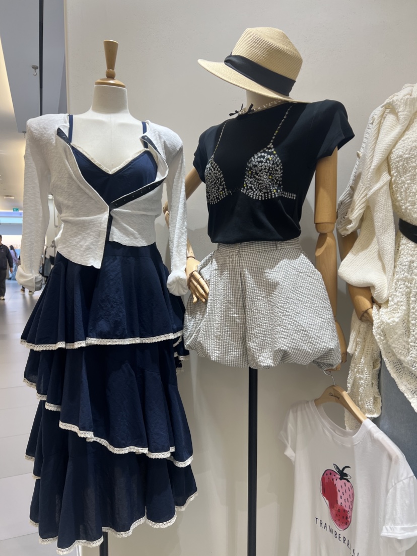 SHIRRING韓國㊣直郵東大門代購女裝新品熱賣25春夏人氣連衣裙SHIRRING連衣裙