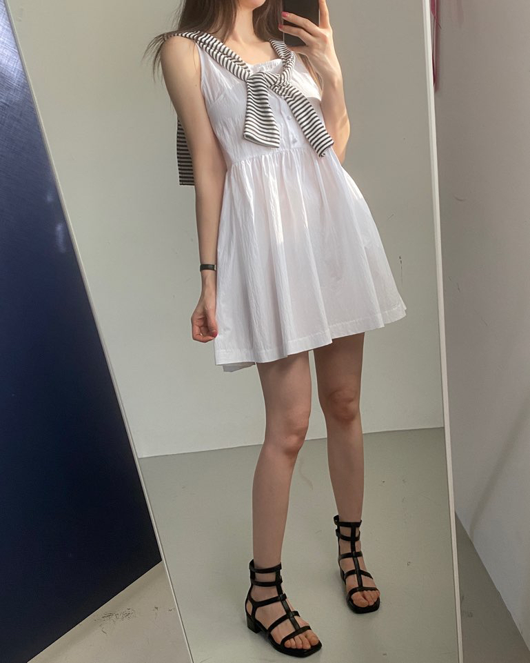 JENNIE直郵韓國代購㊣女裝新品人氣推薦時尚休閑熱賣連衣裙JENNIE/VENEFIT連衣裙圖色2