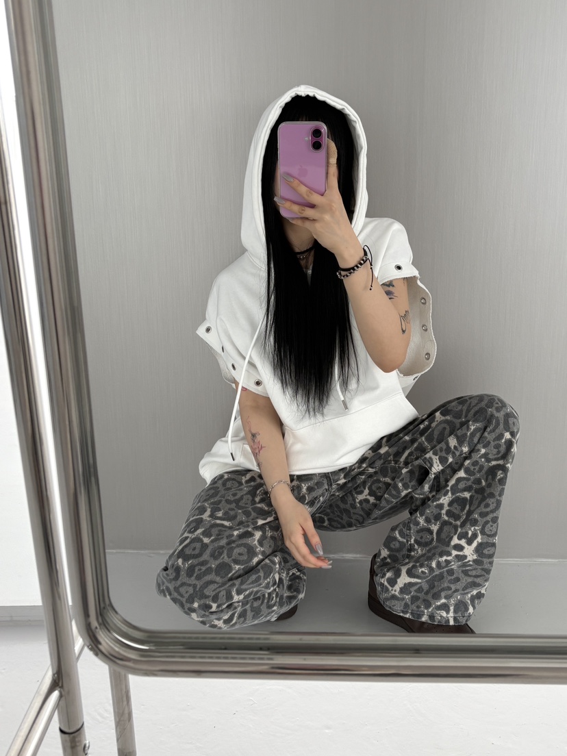 SEEOT韓國直郵㊣東大門實拍女裝新款推薦25春夏吊帶背心連帽GGD吊帶/背心