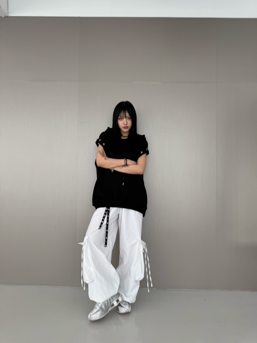 SEEOT韓國直郵㊣東大門實拍女裝新款推薦25春夏吊帶背心連帽GGD吊帶/背心