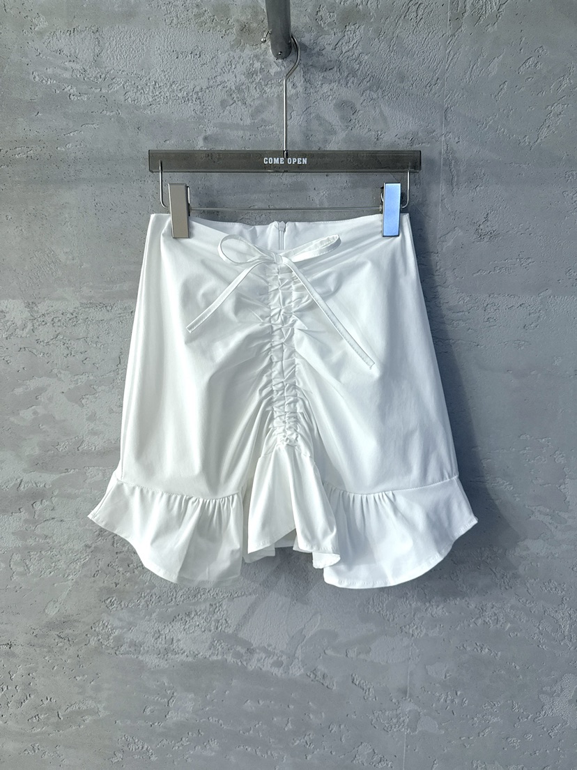 COME OPEN直郵韓國代購㊣女裝新品休閑時尚人氣推薦25春夏短裙COMP-(COME OPEN)短裙圖色2