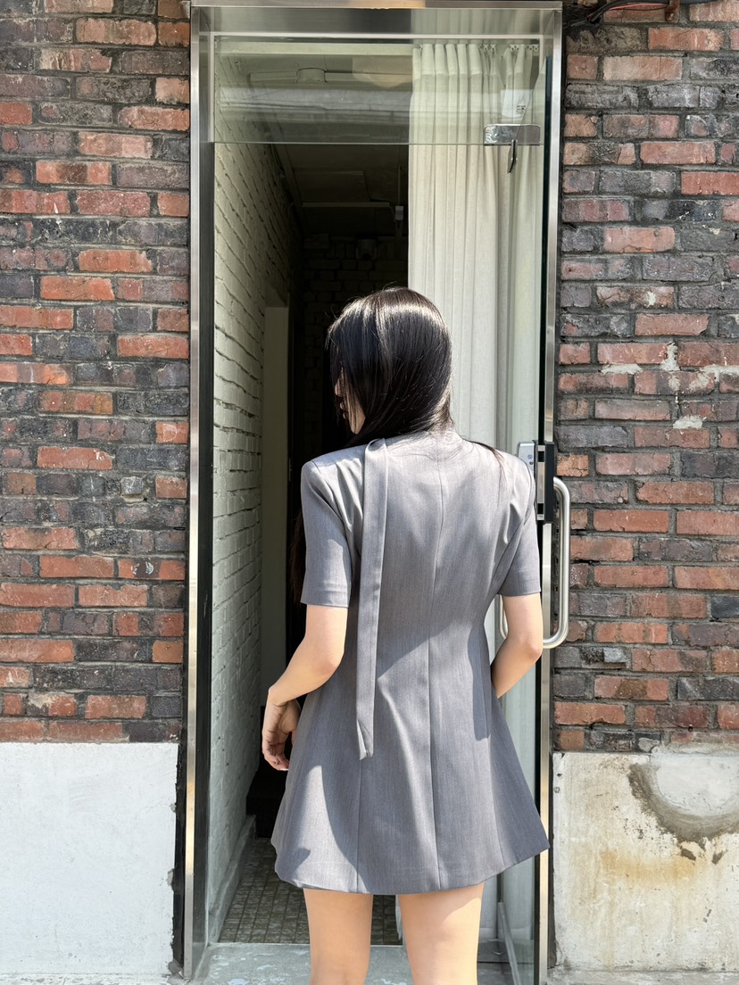FOUREIGHT直郵韓國代購㊣女裝新款熱賣人氣25春夏連衣裙含脖帶FOUR EIGHT連衣裙
