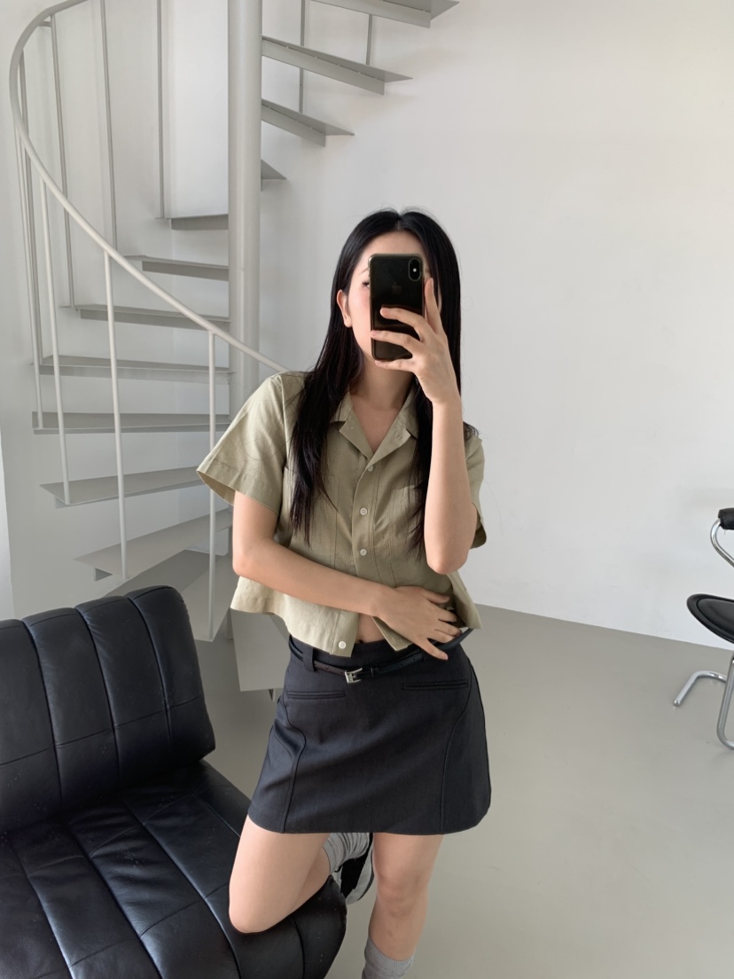MURMUR韓國直郵㊣東大門實拍女裝新品人氣時尚推薦襯衫蕾絲衫MURMUR襯衫/蕾絲衫