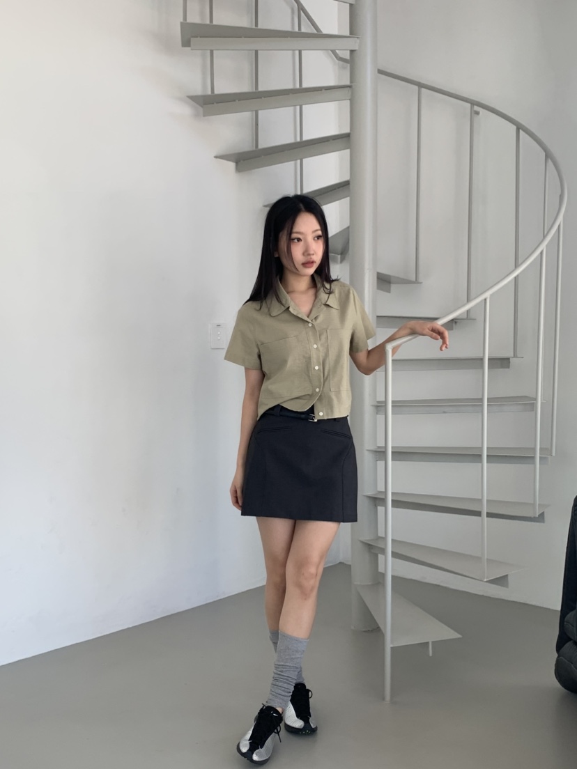 MURMUR韓國直郵㊣東大門實拍女裝新品人氣時尚推薦襯衫蕾絲衫MURMUR襯衫/蕾絲衫