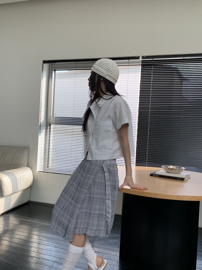 MURMUR韓國直郵㊣東大門實拍女裝新品人氣時尚推薦襯衫蕾絲衫MURMUR襯衫/蕾絲衫