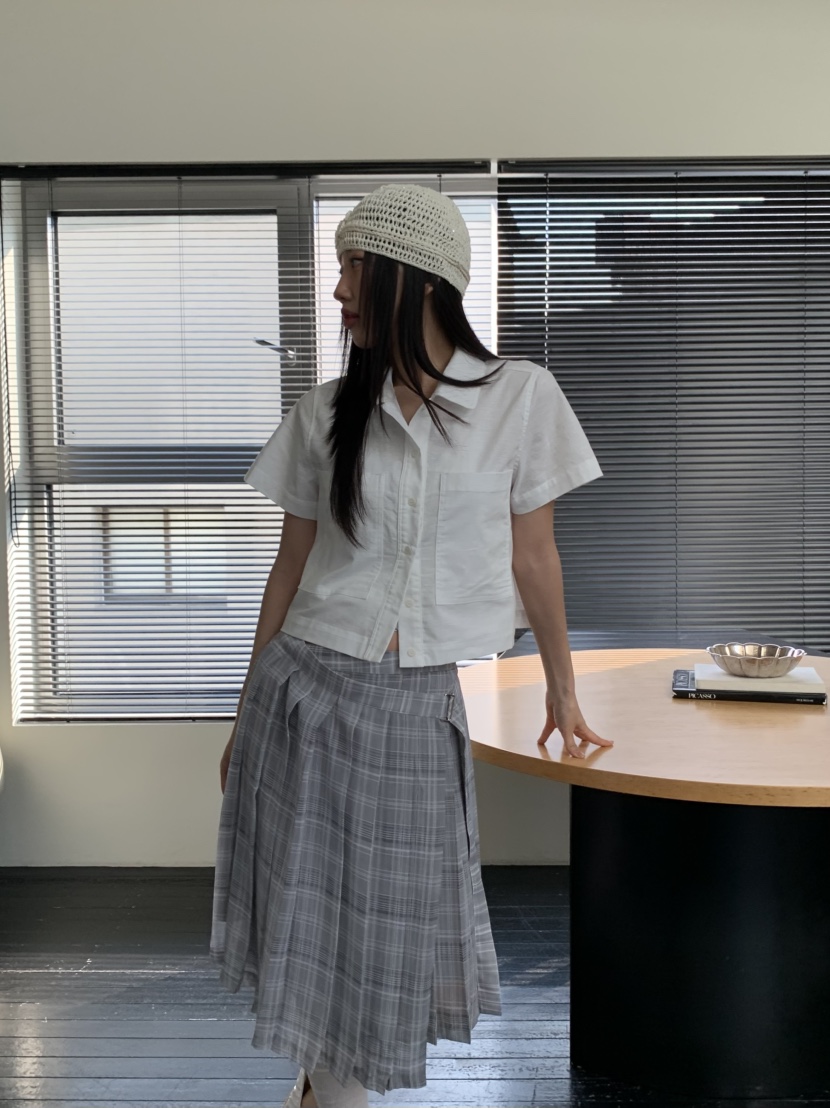 MURMUR韓國直郵㊣東大門實拍女裝新品人氣時尚推薦襯衫蕾絲衫MURMUR襯衫/蕾絲衫